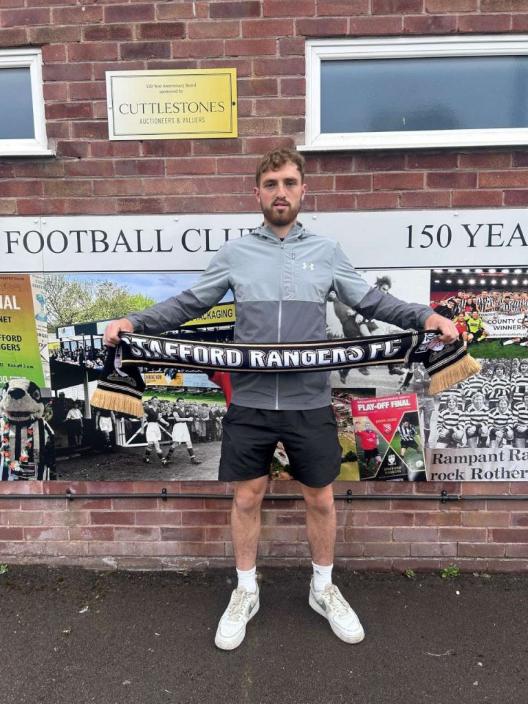 Stafford Rangers are thrilled to announce the return of left sided defender Joe Dunne